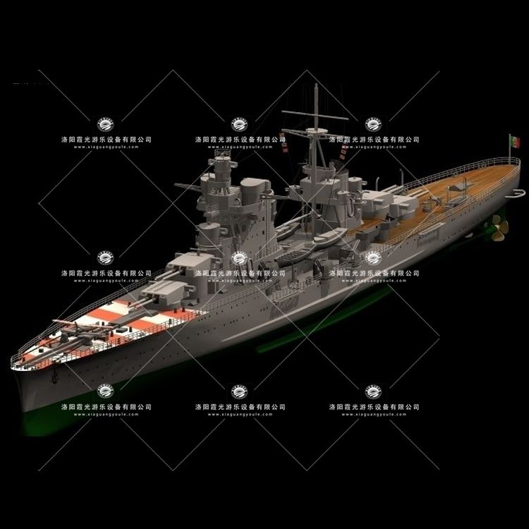 新华充气勤务舰船模型